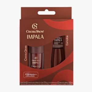 Kit Cacau Show Impala com Esmalte e Gloss Labial