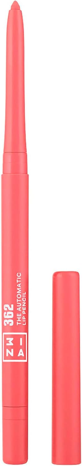3INA O lápis labial automático 362 - pigmentos de alta concentração - fórmula de longa duração - compensação de cores ricas - ajuda a fazer os batons durarem mais tempo - Ponta deslizante fluida -