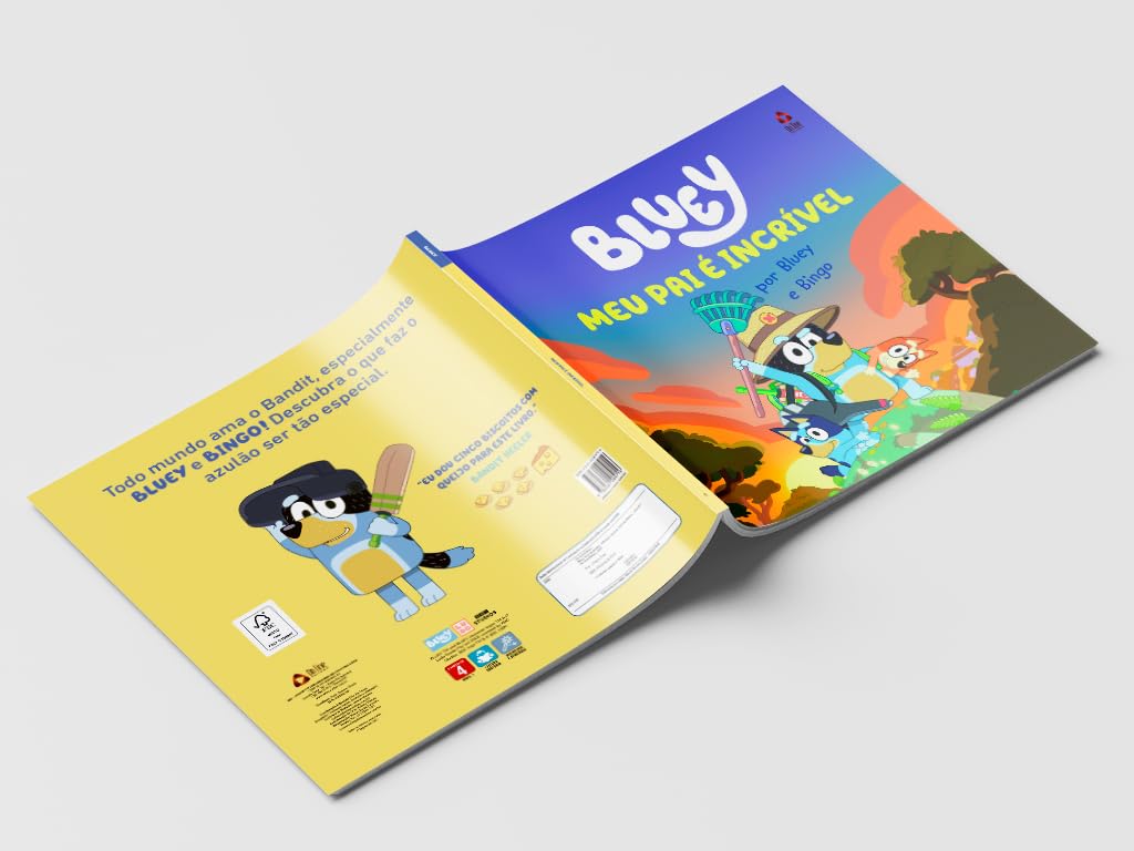 Bluey Livro de História - Meu Pai é Incrível - Imagem 6