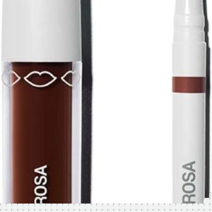 Boca Rosa Kit de Maquiagem, Lápis Labial Marrom Intenso e Gloss Marrom