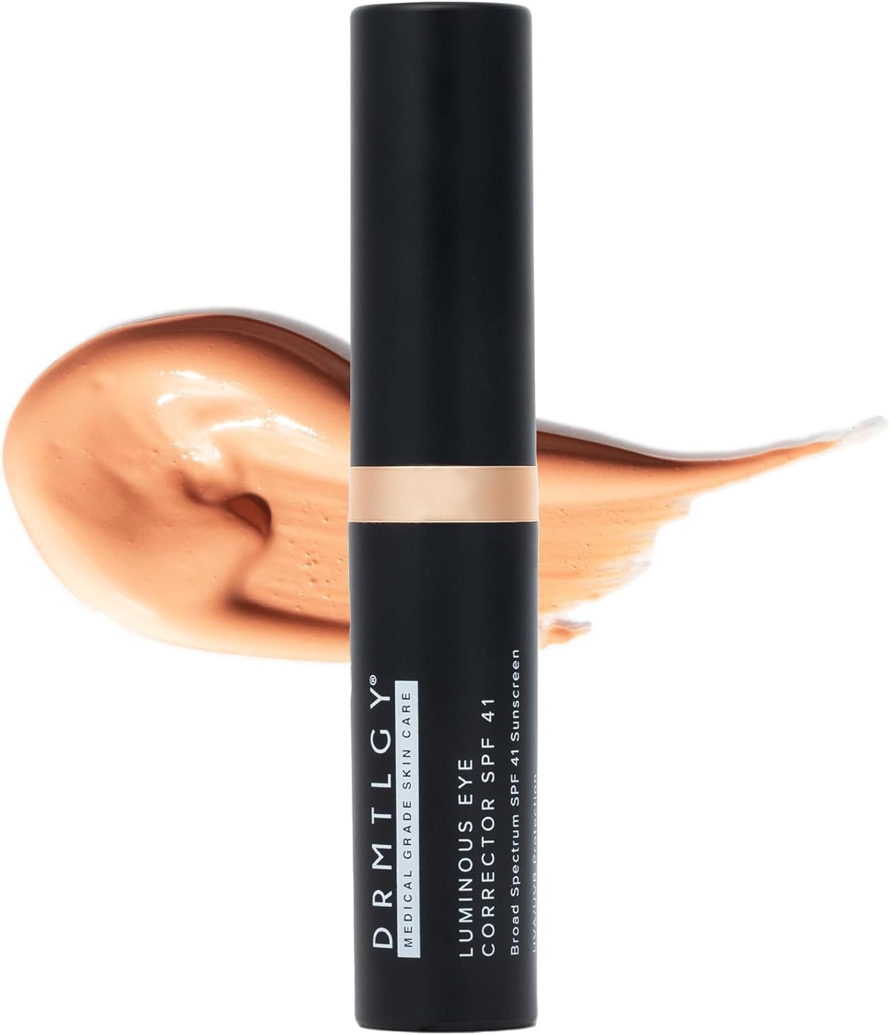 DRMTLGY Corretor De Olhos Luminoso Fps 41, Corretor De Cor Para Olheiras, Creme Antienvelhecimento Com Cor Para Os Olhos, Sérum Hidratante Para Os Olhos Com Subtom Pêssego, Elegível Para Fsa/Hsa, Br