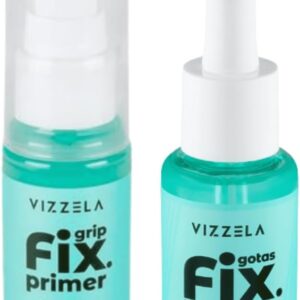 Kit Primer Grip Fix + Gotas Fix Vizzela Fixação Prolongada