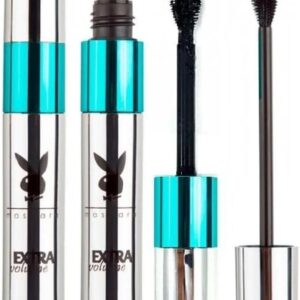 Máscara de Cílios Playboy 2 em 1 Extra Volume Hb84599 - Rímel para Volume e Definição de Longa Duração