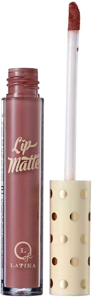 Latika Lip Matte n° 30 batom líquido matte nude de longa duração e alta pigmentação 4ml - Imagem 2