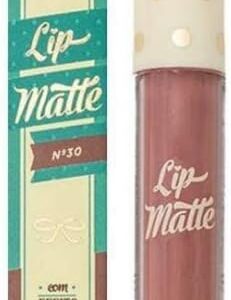 Latika Lip Matte n° 30 batom líquido matte nude de longa duração e alta pigmentação 4ml