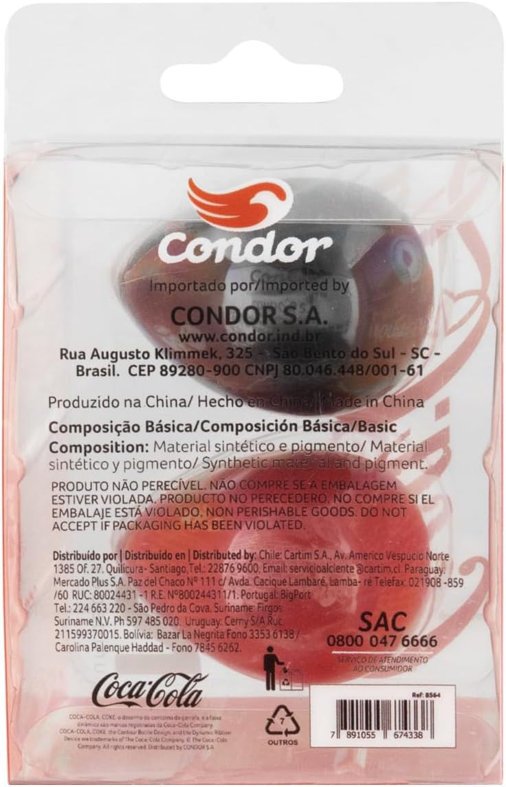 Esponja para Maquiagem Coca-Cola Condor 2 Unidades - Imagem 3
