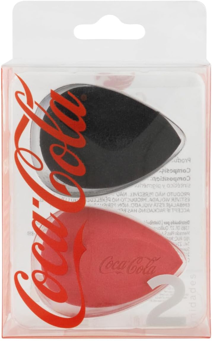 Esponja para Maquiagem Coca-Cola Condor 2 Unidades