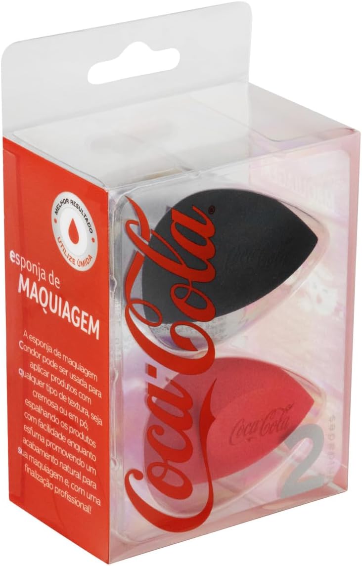 Esponja para Maquiagem Coca-Cola Condor 2 Unidades - Imagem 4