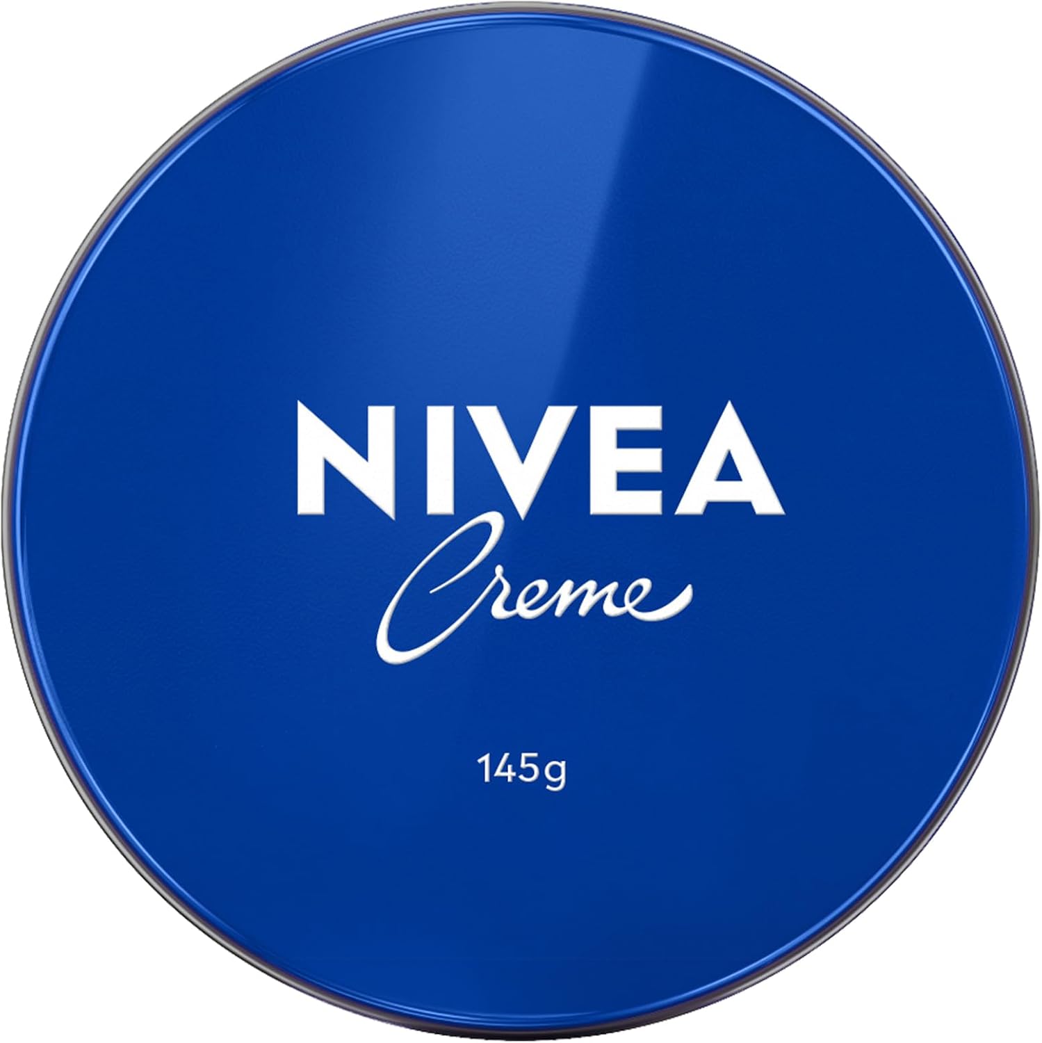 NIVEA Creme Hidratante Lata 145g, Hidratação Profunda 24h, Corporal, Uso Diário, Multibenefícios, Todas as Peles