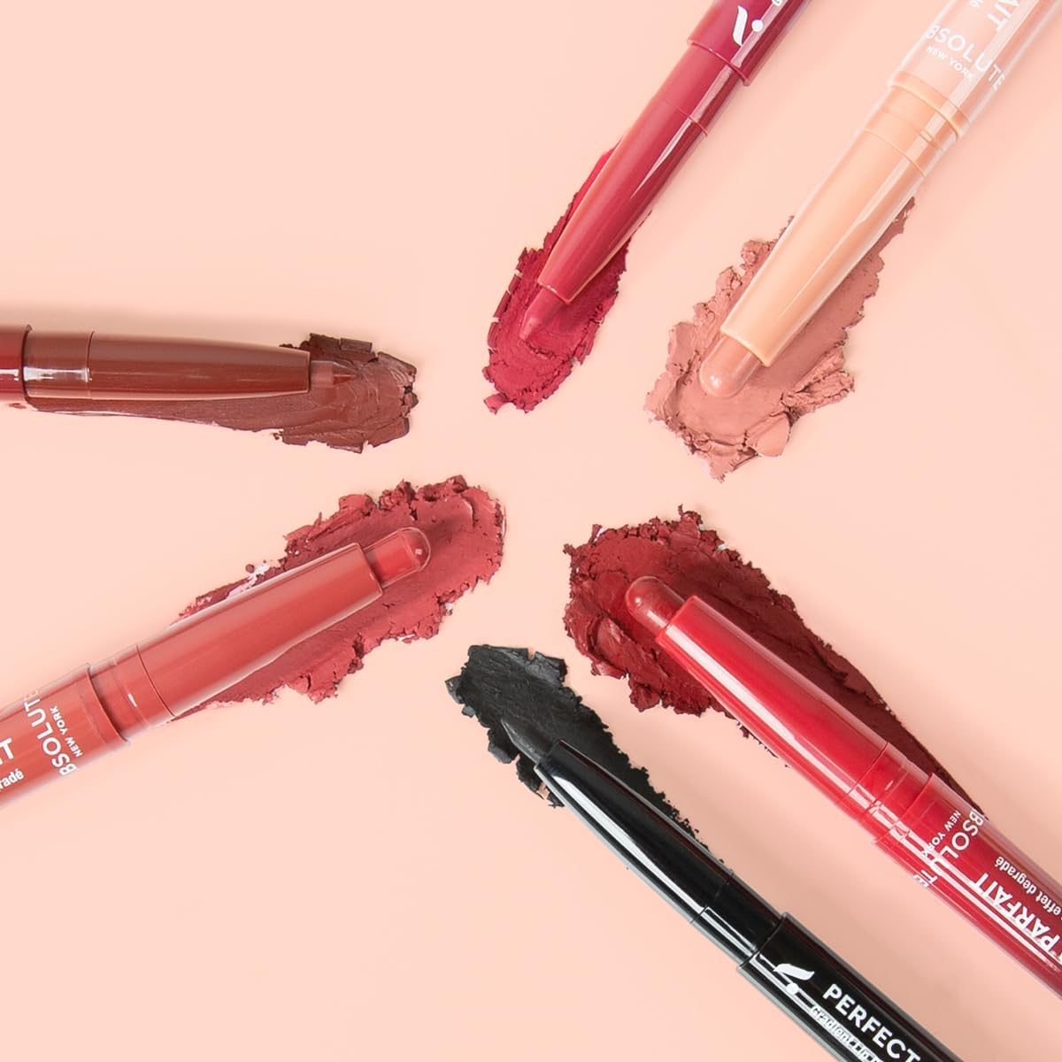 Lápis Labial Duplo Perfect Pair - Old Hollywood - Absolute New York - Imagem 6