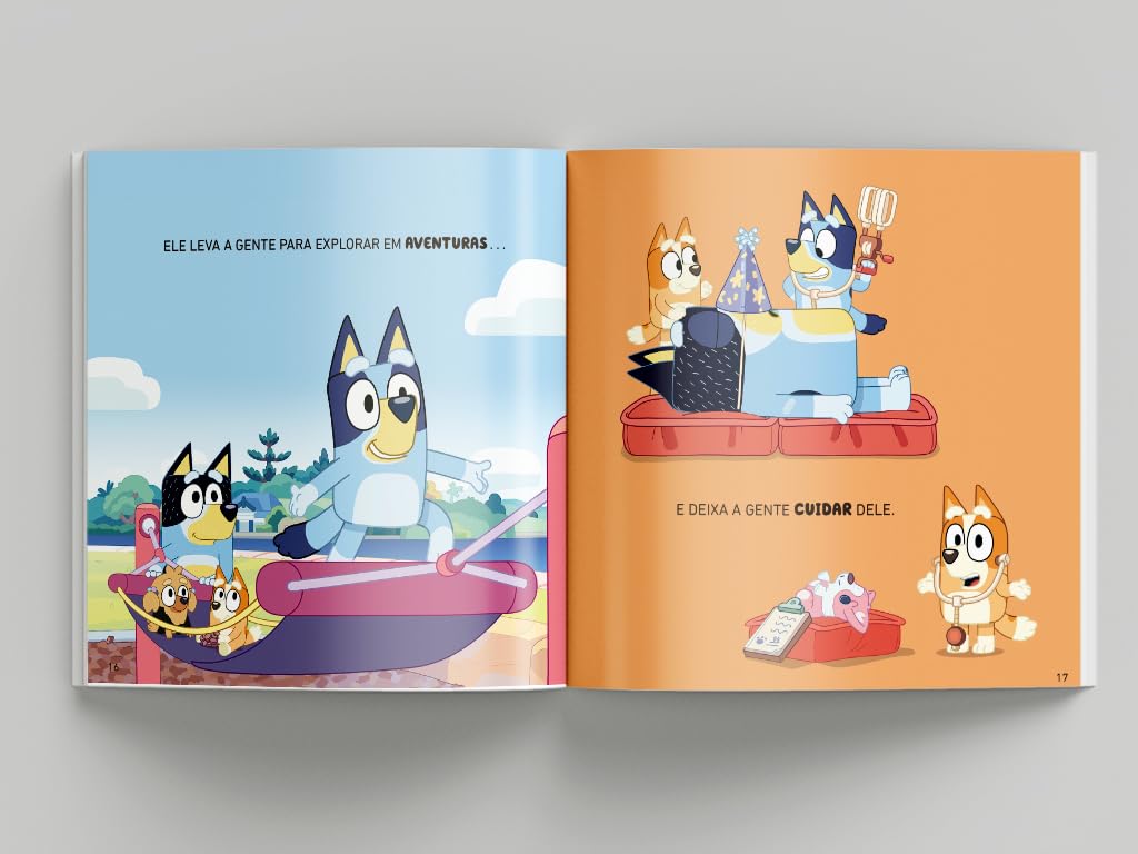 Bluey Livro de História - Meu Pai é Incrível - Imagem 5