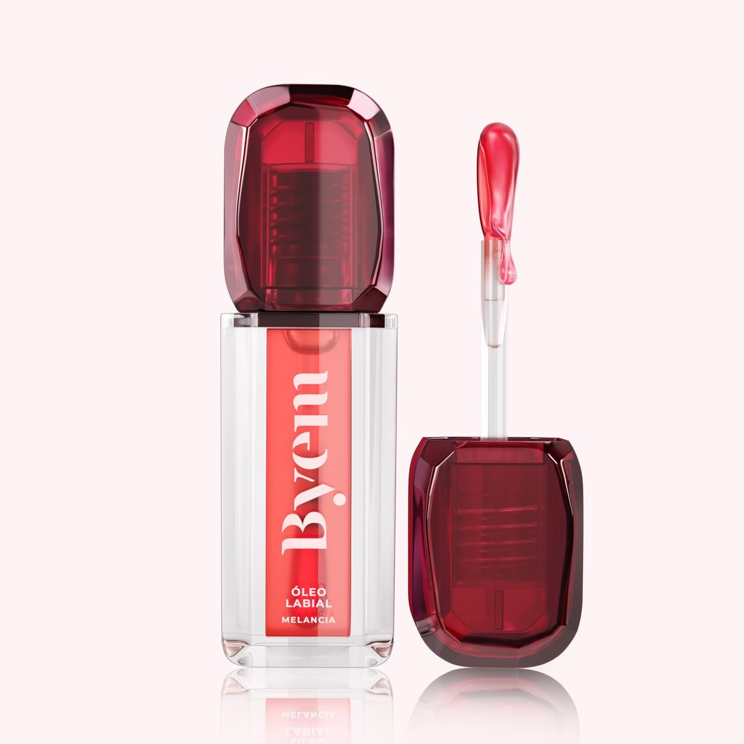 Óleo Labial Hidratante Lip Oil Melancia Óleos Vegetais Brilho Delicado Natural 3.6ml - Imagem 2