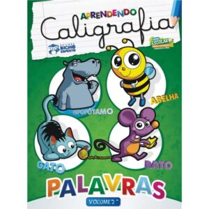 Aprendendo caligrafia - palavras
