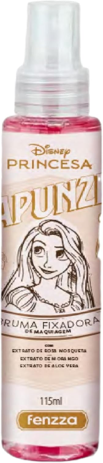 Bruma Fixadora Fenzza Disney Princesa 115ml - Maquiagem Duradoura e Refrescante