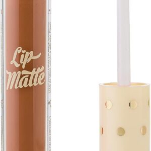 Latika Lip Matte n° 38 batom líquido matte nude marrom de longa duração e alta pigmentação 4ml