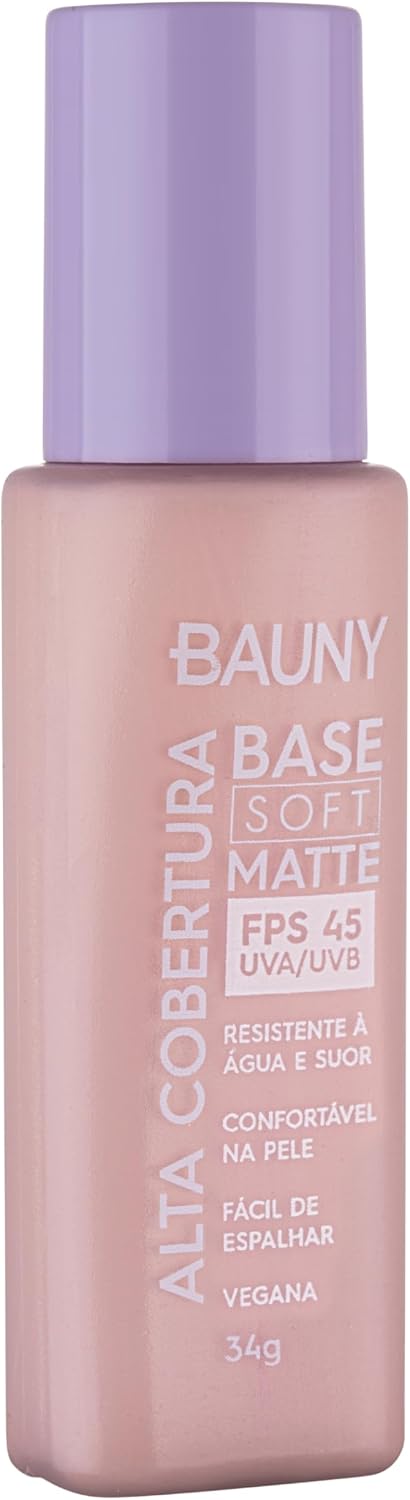 Base Alta Cobertura Soft Matte Cor 020 Bauny 34g - Imagem 2