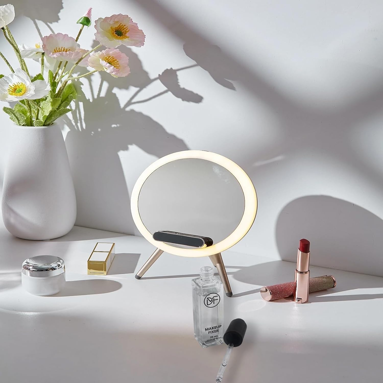 Ativador De Pigmentos Cosméticos Makeupfixer, Líquido Misturar Maquiagem, Gotas Fixadoras De Maquiagem Transparentes E Duráveis À Prova D'Água, Selante Para Sombras 20Ml/0,68 Fl Oz - Imagem 6