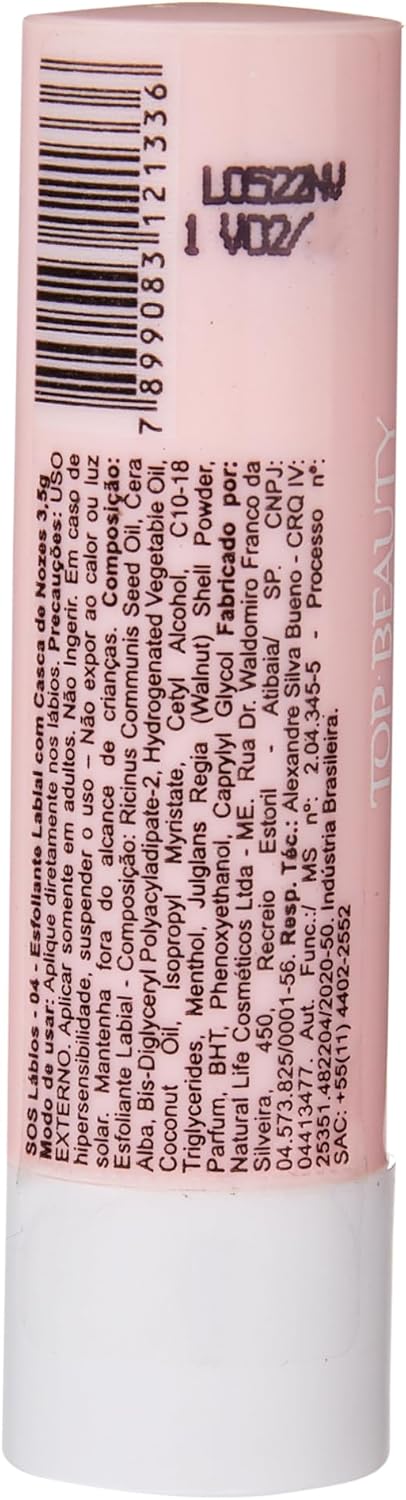 Top Beauty Sos Lábios Esfoliante Labial 3 5Gr Top Beauty - Imagem 2