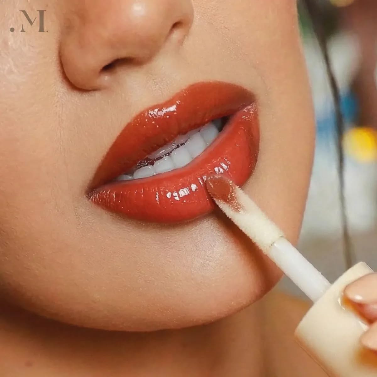 Kit 2 Brilho Labial Gloss Boca - Chocolate e Framboesa - Imagem 3