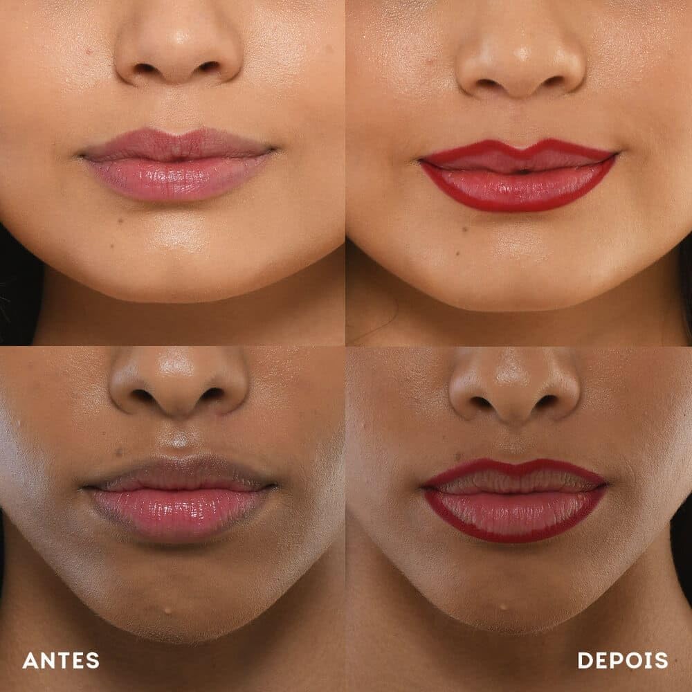 Kit Lápis Labial Vermelho + Batom Vermelho Océane Edtion (2 Produtos) - Imagem 4