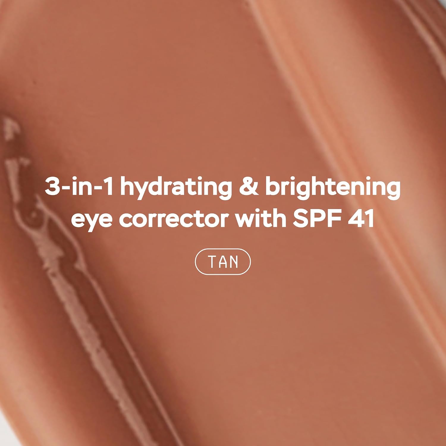 DRMTLGY Corretor De Olhos Luminoso Fps 41, Corretor De Cor Para Olheiras, Creme Antienvelhecimento Com Cor Para Os Olhos, Sérum Hidratante Para Os Olhos Com Subtom Pêssego, Elegível Para Fsa/Hsa, Br - Imagem 5