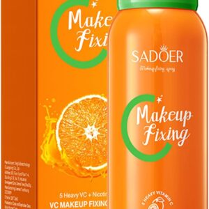 SADOER 5×VC Spray Fixador de Maquiagem, Filme Ultrafino Longa Duração 16h, Transparente, 150ml