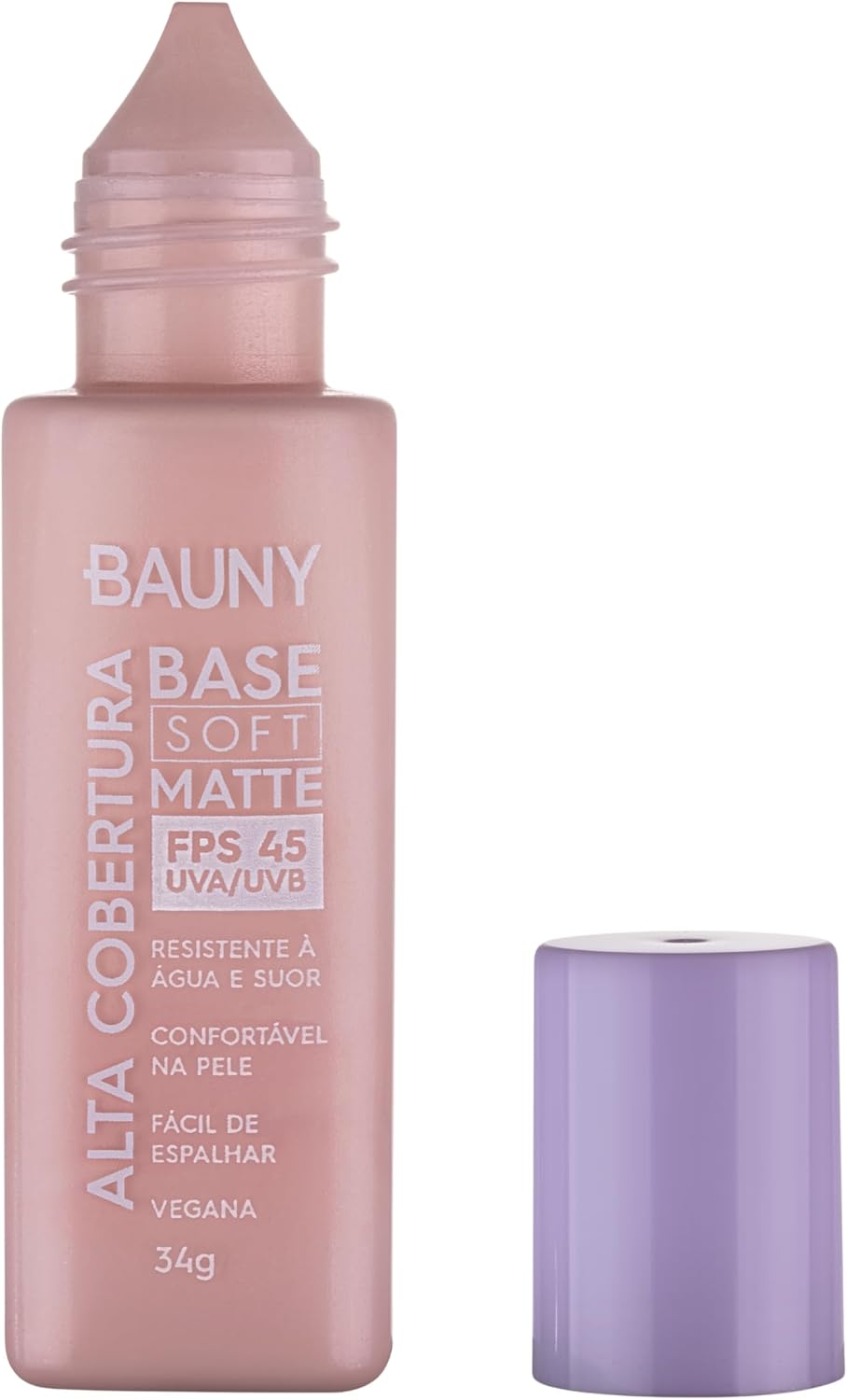 Base Alta Cobertura Soft Matte Cor 020 Bauny 34g - Imagem 3