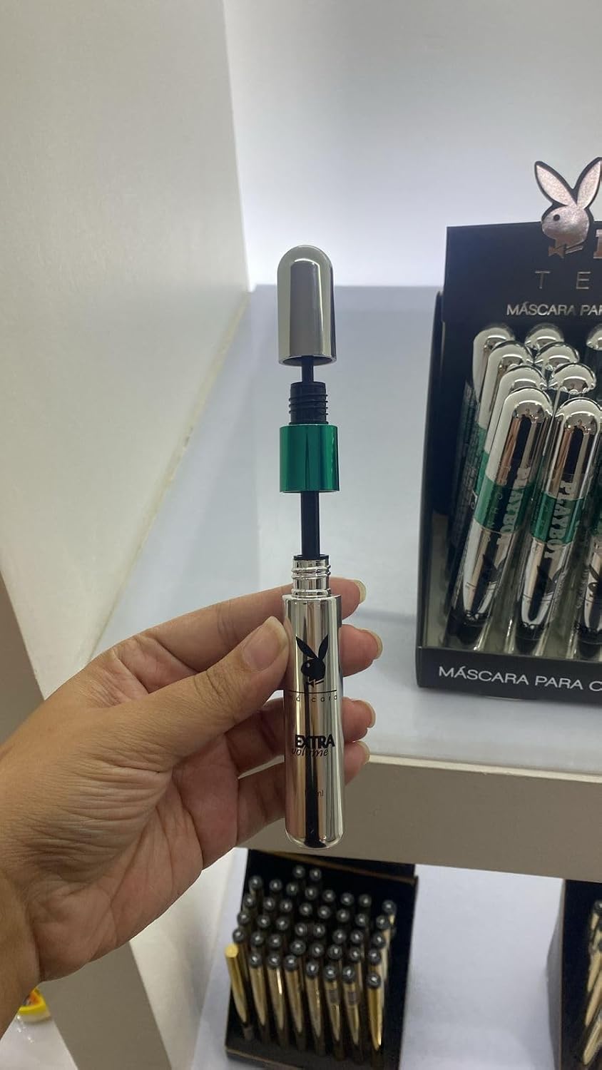 Máscara de Cílios Playboy 2 em 1 Extra Volume Hb84599 - Rímel para Volume e Definição de Longa Duração - Imagem 3