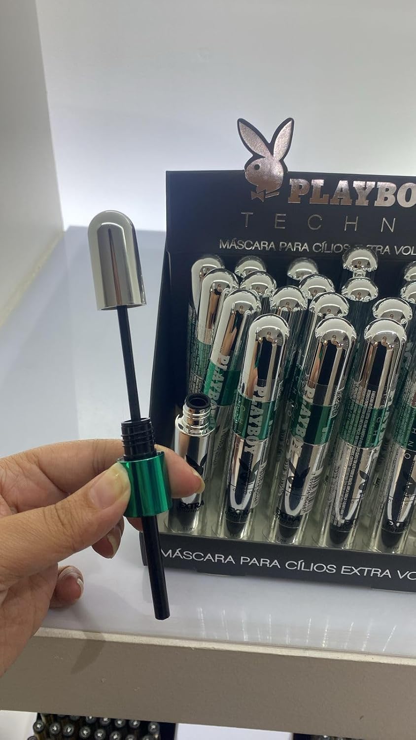 Máscara de Cílios Playboy 2 em 1 Extra Volume Hb84599 - Rímel para Volume e Definição de Longa Duração - Imagem 2