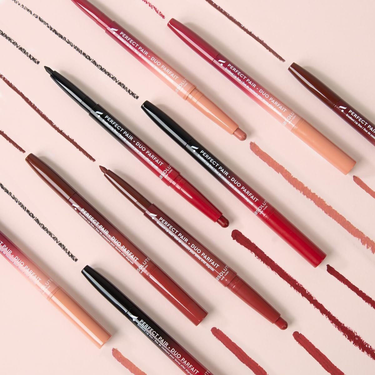 Lápis Labial Duplo Perfect Pair - Old Hollywood - Absolute New York - Imagem 7