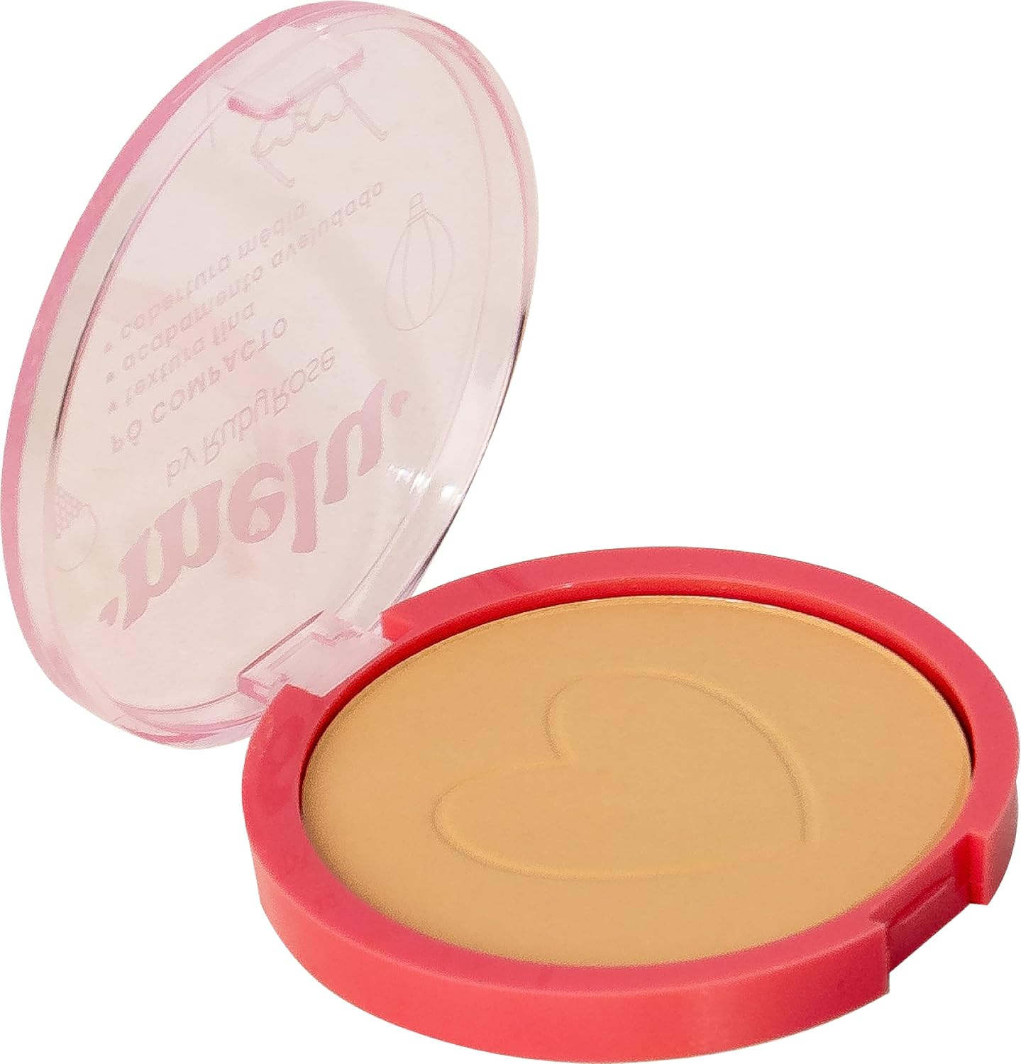 Pó Facial Compacto Melu RR8532 MC50 RubyRose - Imagem 3