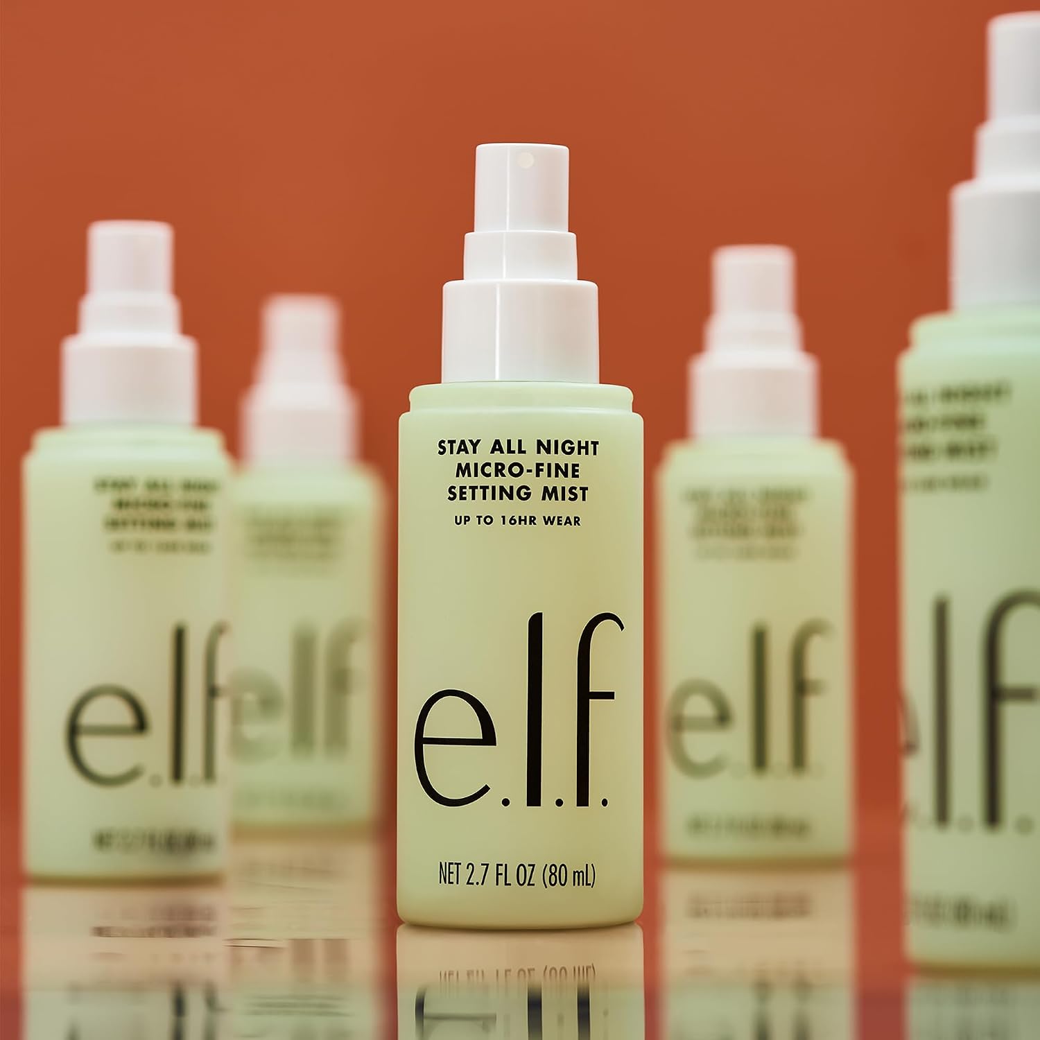 e.l.f. Stay All Night Spray de configuração de maquiagem microfina, hidratante e refrescante para uso de 16 horas, vegano e livre de crueldade, 2,7 Fl Oz - Imagem 3