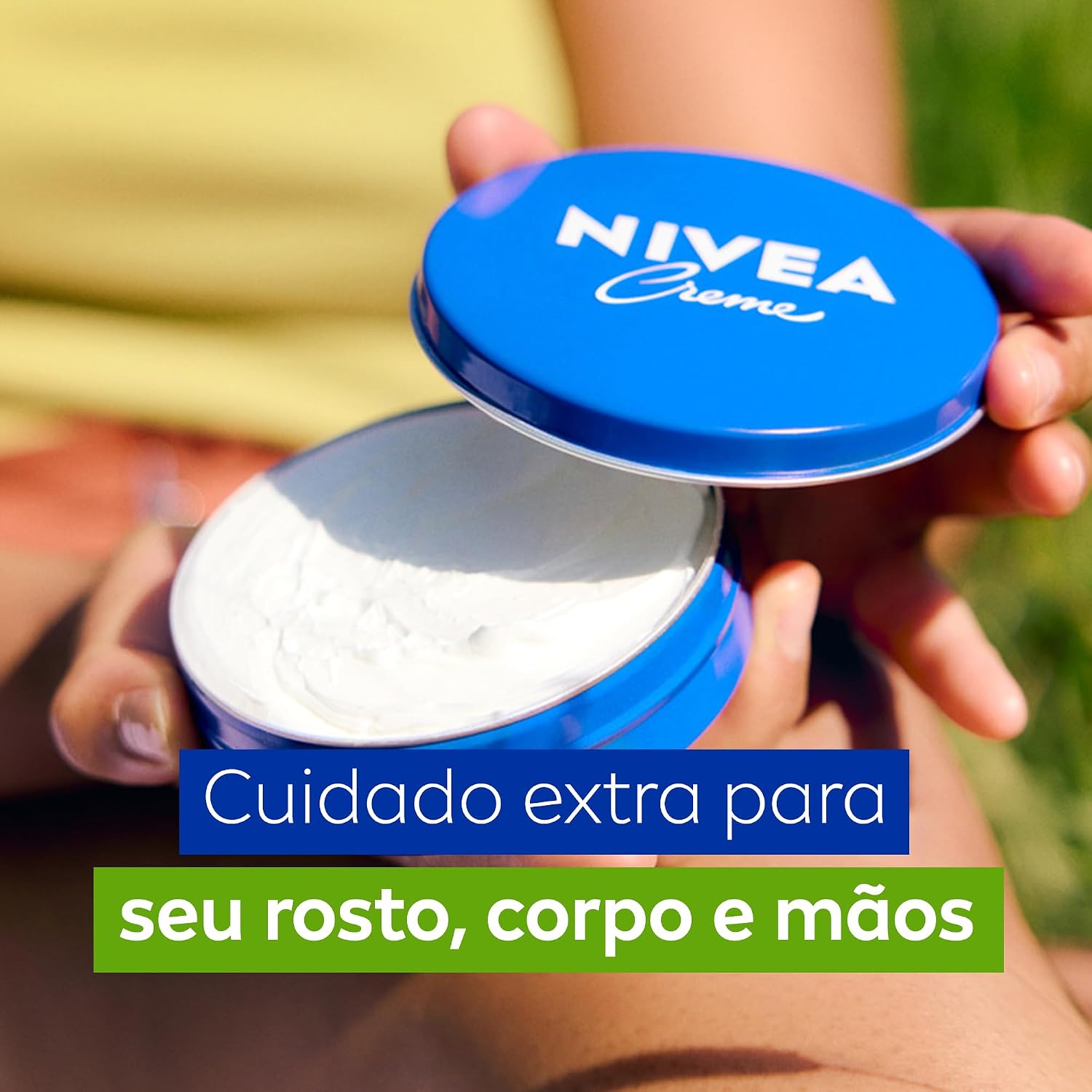 NIVEA Creme Hidratante Lata 145g, Hidratação Profunda 24h, Corporal, Uso Diário, Multibenefícios, Todas as Peles - Imagem 3