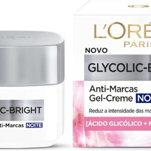 L'Oréal Paris Glycolic-Bright Creme Noturno Anti-Marcas, 49g.
