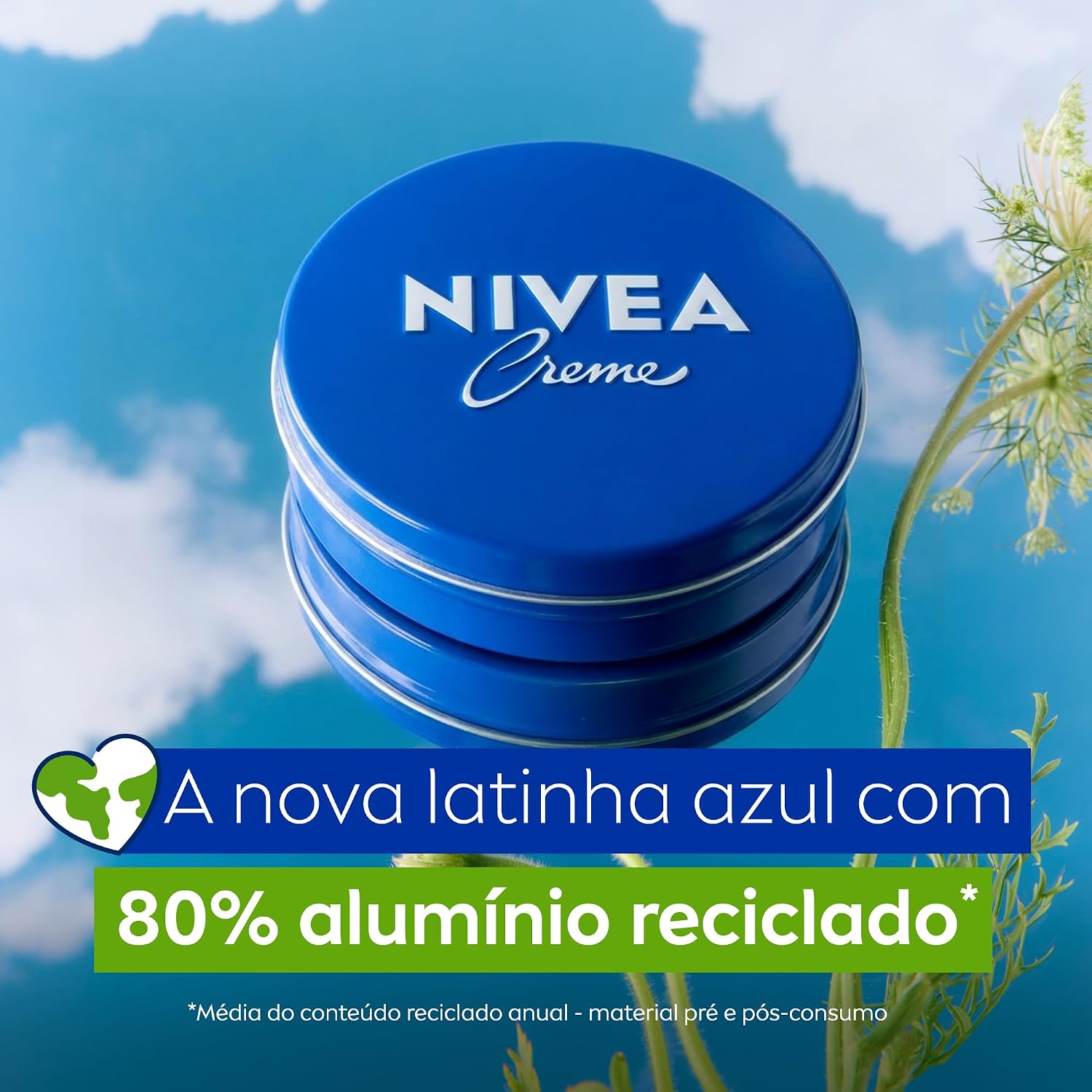 NIVEA Creme Hidratante Lata 145g, Hidratação Profunda 24h, Corporal, Uso Diário, Multibenefícios, Todas as Peles - Imagem 5