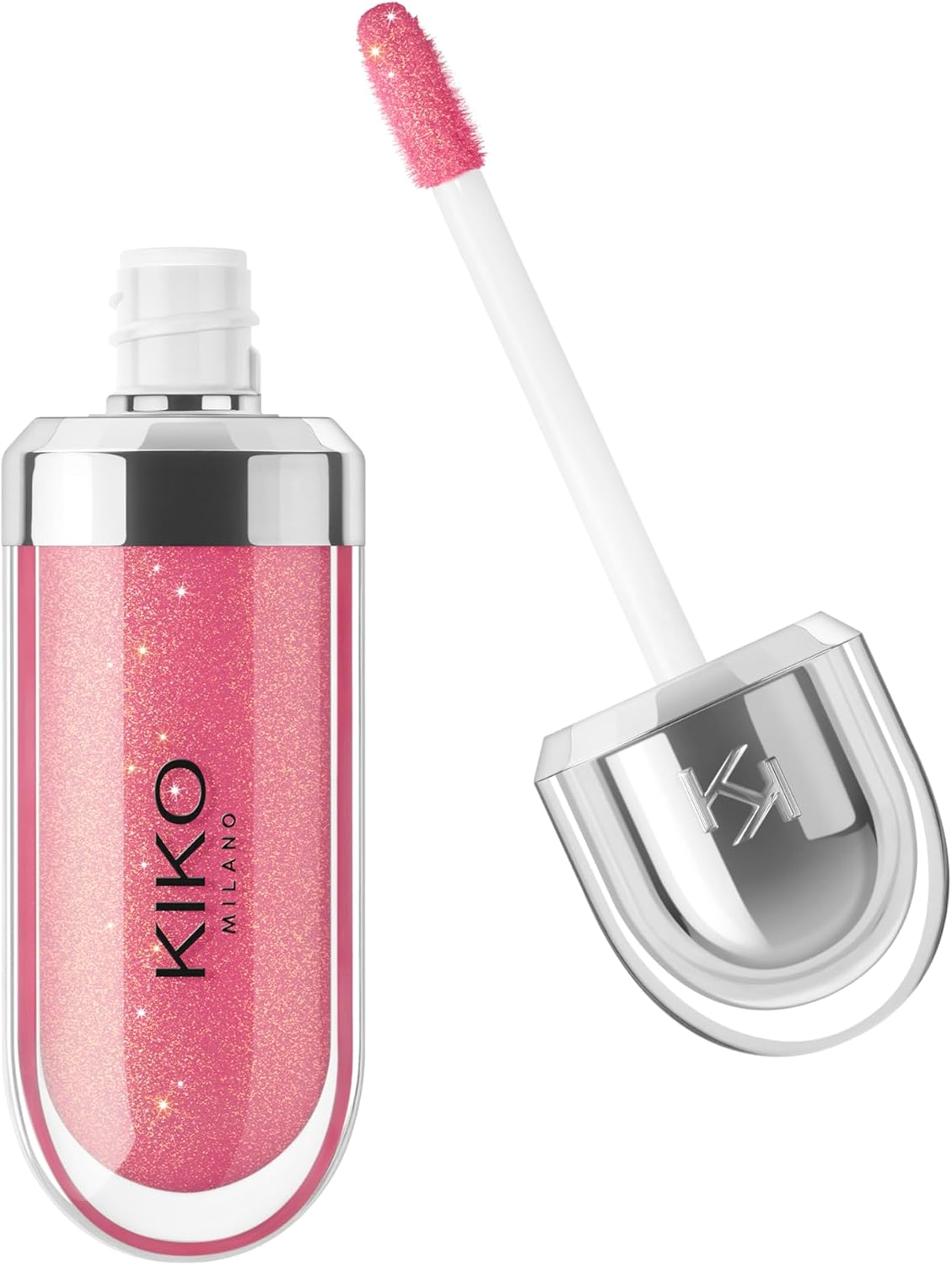 KIKO MILANO, 3D Hydra Lipgloss, Gloss Hidratante Para Os Lábios, Com Efeito 3D, Fórmula Com Extrato de Bidens