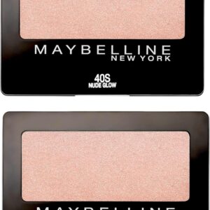 (2 Pack) Maybelline New York Expert Wear Eyeshadow, Singles, Nude Glow [40S]