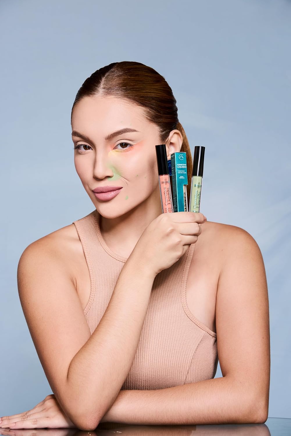 Catharine Hill Fluid Concealer Corretivo Líquido 1026/8 Yellow 3,6ml Média Cobertura Toque Seco Aveludado Vegano Cruelty Free - Imagem 7
