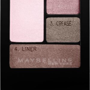 Maybelline New York Expert Wear Eyeshadow Quads, Autumn Coppers, 0.17 Ounce