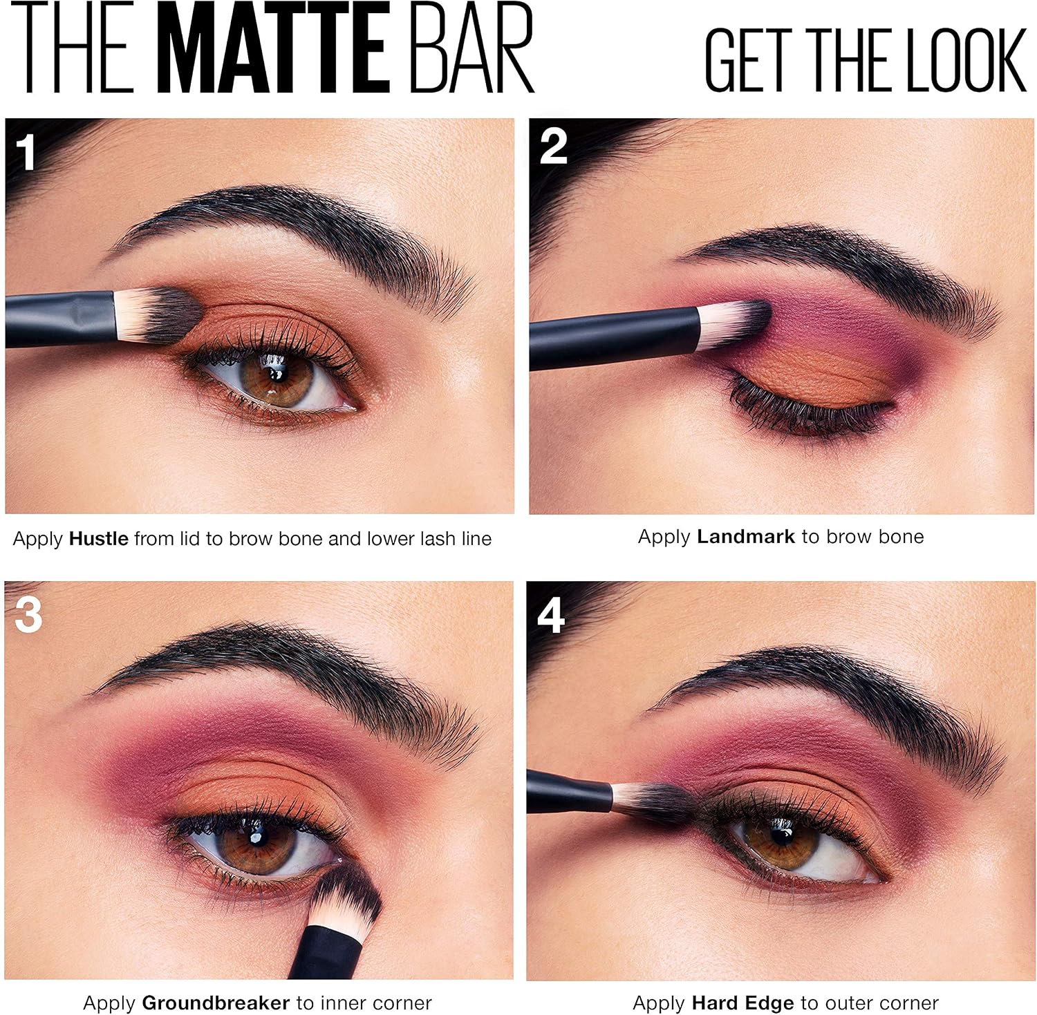 Maybelline The Matte Bar Eyeshadow Palette Makeup, 0.34 Ounce - Imagem 7
