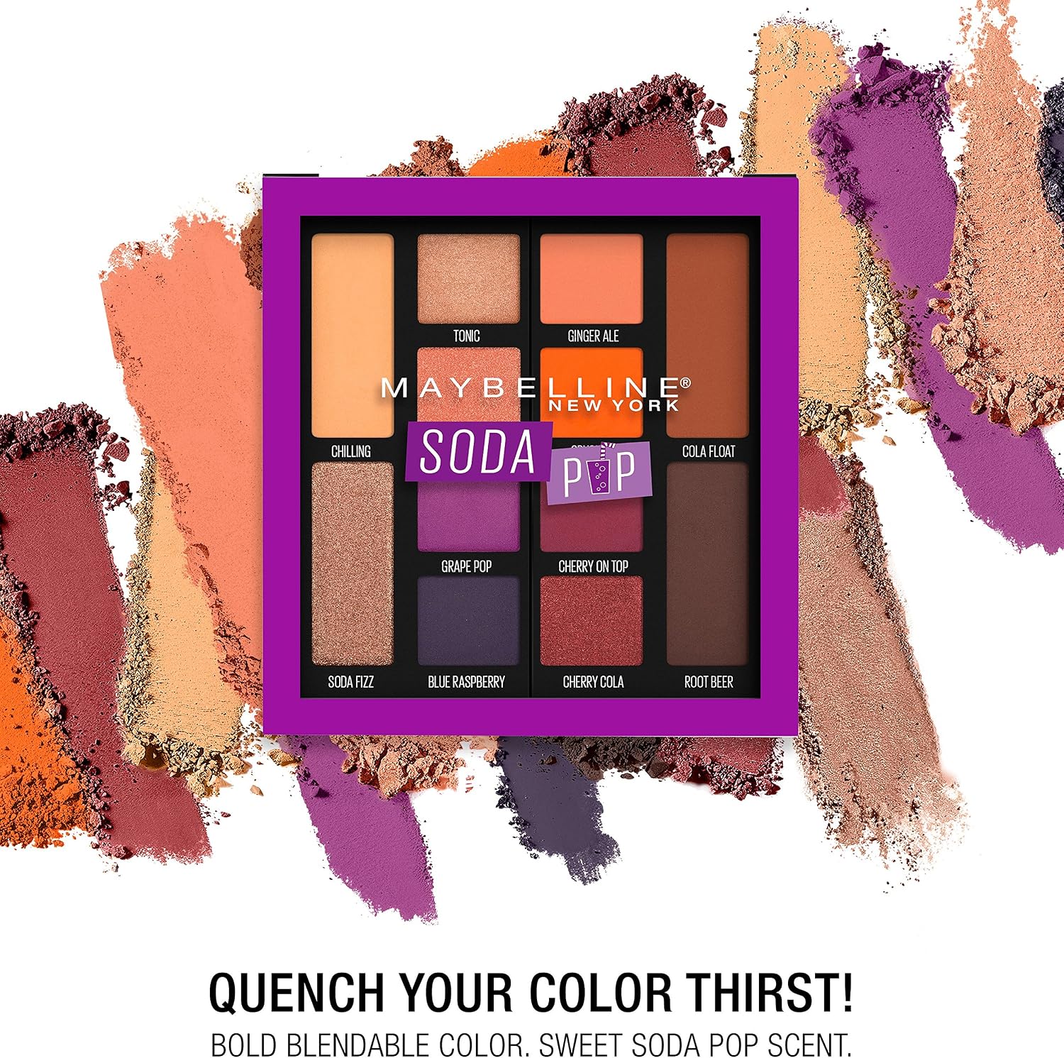 Maybelline New York Eyeshadow Palette Makeup, Soda Pop, 10ml - Imagem 3