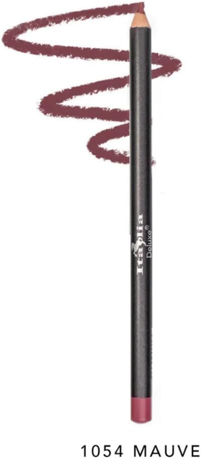 12 peças Italia-Deluxe delineador labial ultrafino, cremoso, de longa duração, lápis altamente pigmentado (1054 malva) - Imagem 3