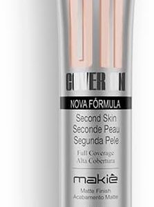 Base Líquida Pale 30ml - Base Líquida Alta Cobertura Cover On Makiê - Alta Cobertura - Acabamento Matte - Perfeitamente adequado para todos os tipos de pele normal, mista a oleosa - Acabamento Aveludado e Longa Duração - A prova d'água.