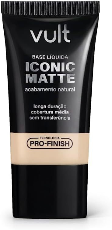 Vult Base Líquida Iconic Matte Cor 110F 26g