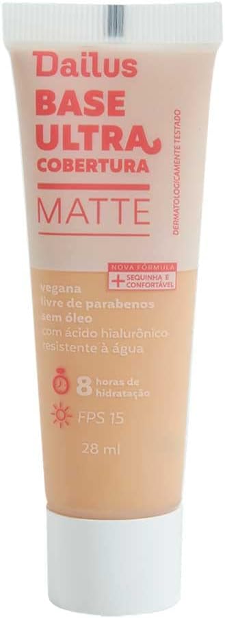 Dailus Base Liquida -Ultra Cobertura-D3-Claro