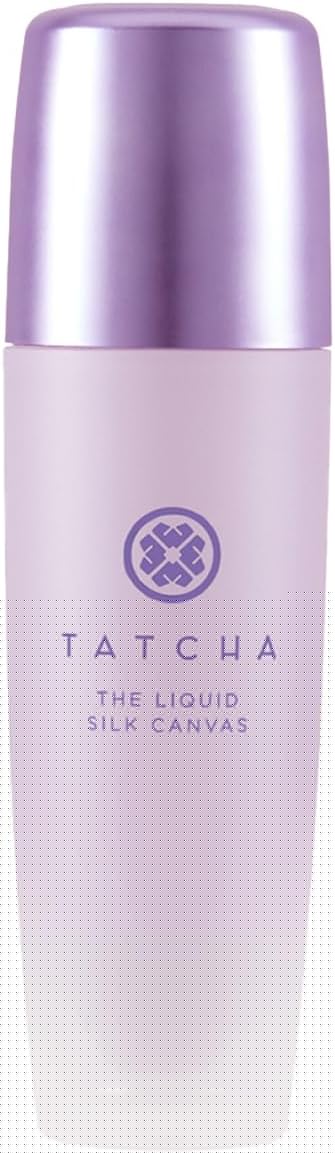 TATCHA Lona de Seda Líquida | Primer Facial de Seda Líquido Sem Óleo e Sem Peso, 30 Ml | 1 Onça