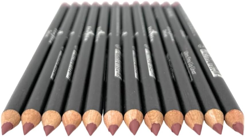 12 peças Italia-Deluxe delineador labial ultrafino, cremoso, de longa duração, lápis altamente pigmentado (1054 malva) - Imagem 2