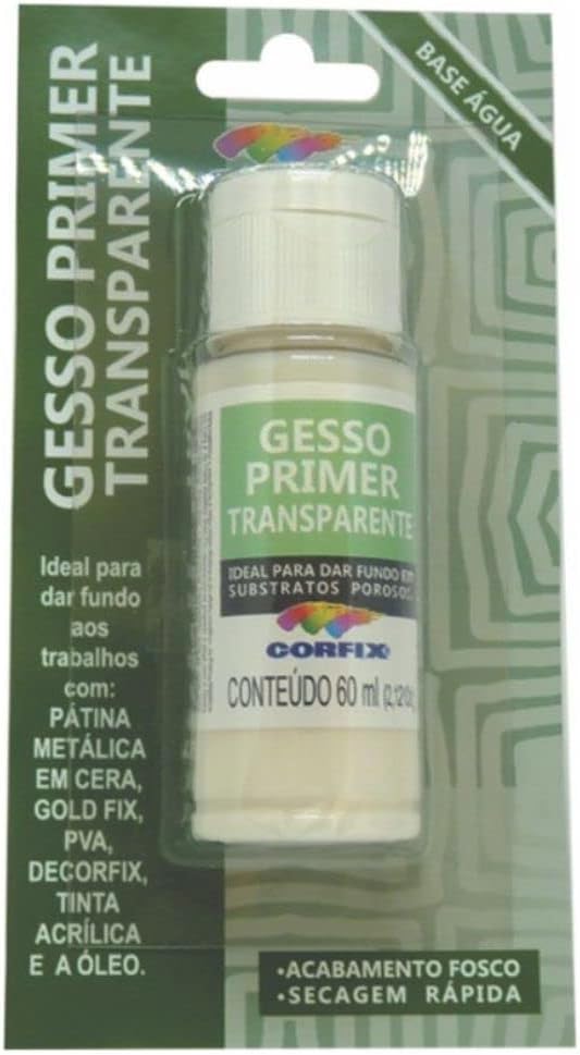 Gesso Primer Transparente 60 ml Corfix