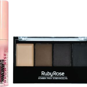 Sombra De Sobrancelhas + Gel Fixador Brow Rise