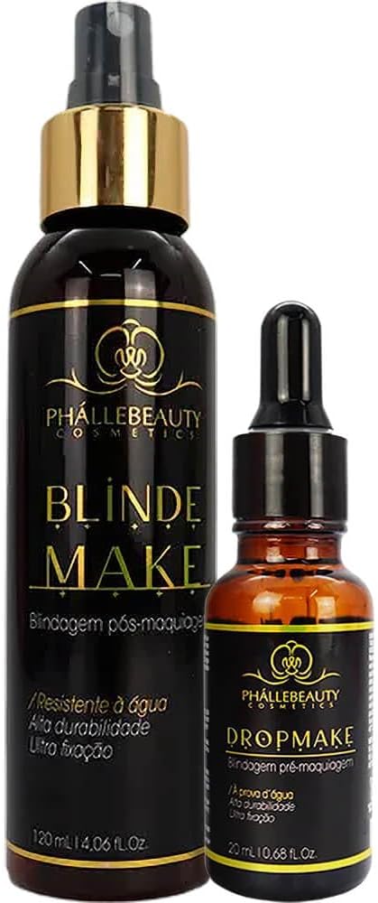 Phállebeauty - Kit Blinde-Drop Make Blindagem Pré e Pós Maquiagem (2 Produtos)